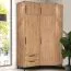 kledingkast & kastopbouw met veel opbergruimte Gondomar 09, kleur: eiken Artisan - afmetingen: 240 x 63 x 54 cm (H x B x D), met 2 deuren en 5 vakken