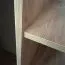 Platzsparender Schiebetürenschrank Mina mit Spiegeltüren, in Eiche/Schwarz, auch für Wohnzimmer geeignet, Anti Staubbürsten, 235,2 x 150 x 60 cm