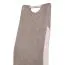 Stuhl Maridi 221, Farbe: Beige / Weiß - Abmessungen: 101 x 44 x 59 cm (H x B x T)
