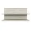 wandrek / hangplank Pamulang 13, kleur: Sonoma eiken - Afmetingen: 62 x 120 x 25 cm (H x B x D)