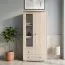 Vitrinekast Rabaul 36, kleur: Sonoma eiken - afmetingen: 167 x 80 x 40 cm (H x B x D)