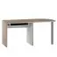 Bureau Cianjur 04, kleur: eik / wit - afmetingen: 77 x 160 x 60 cm (H x B x D)