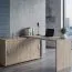 Uitbreiding voor bureau Cianjur, kleur: eik / wit - afmetingen: 77 x 135 x 60 cm (H x B x D)