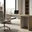 Uitbreiding voor bureau Cianjur, kleur: eik / wit - afmetingen: 77 x 60 x 45 cm (H x B x D)