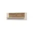 Hangplank / wandplank Asau 11, kleur: kasjmier / donker eiken - Afmetingen: 37 x 116 x 22 cm (H x B x D)