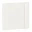 Front für Jugendzimmer - Regal Greeley 06, Farbe: Weiß - Abmessungen: 35 x 37 x 2 cm (H x B x T)