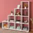 Open kast Cuarto 09, kleur: wit - 148 x 145 x 29 cm (H x B x D)