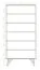 Open kast Masterton 21 geolied massief wild eiken - Afmetingen: 185 x 91 x 45 cm (H x B x D)