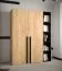 Boekenkast met genoeg opbergruimte Tödi 03, kleur: matzwart - Afmetingen: 184 x 30 x 42 cm (H x B x D), met vijf vakken