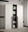 Boekenkast met genoeg opbergruimte Tödi 03, kleur: matzwart - Afmetingen: 184 x 30 x 42 cm (H x B x D), met vijf vakken