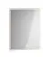 Garderobe spiegel / Kleur: kasjmier / Maten: 49 x 2 x 65 cm / rechthoekig / ABS-randbescherming / functionele designstijl / voor de voorruimte