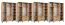 Kledingkast met veel opbergruimte Gondomar 01, kleur: Artisan eiken - Afmetingen: 195 x 150 x 54 cm (H x B x D), met 3 deuren en 7 vakken