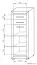 Ladenkast Kundiawa 12, kleur: Sonoma eiken licht / Sonoma eiken donker - afmetingen: 140 x 50 x 40 cm (H x B x D)