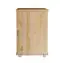 smalle dressoir / kast massief grenen, natuur Columba 04 - Afmetingen: 101 x 60 x 50 cm (h x b x d)