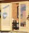 Saunahaus "Anni 1" SET B mit Ofen BIO 9 kW, Farbe: Natur - 309 x 309 cm (B x T), Grundfläche: 9,3 m²