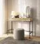 Bureau | elegant design | Kleur: eiken Vicenza | 2 lades | Maten: 104 x 50 x 78 cm | ABS-randen | Make-up tafel | Handgrepen en poten: zwart
