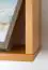 wandrek / hangplank / kubus massief grenen kleur: elzenhout Junco 291A - 40 x 40 x 20 cm (h x b x d)