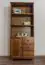 Boekenkast massief grenen , vol hout, kleur eiken B002 - Afmetingen 190 x 80 x 42 cm (H x B x D)