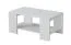 Neutrale salontafel Lazarevac 02, één plank, kleur: wit, voor woonkamer, ABS, afmetingen: 41,5 x 90,5 x 50,5 cm, modern en eenvoudig ontwerp