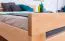 Tweepersoonsbed "Easy Premium Line" K6,200 x 200 cm massief beuken natuur