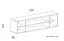 Jeugdkamer / tienerkamer - hangplank "Geel" 15, wit / turkoois - afmetingen: 30 x 115 x 25 cm (h x b x d)