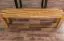 Bank Wooden Nature 133 massief eikenhout - 160 x 33 cm (L x B)