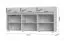 sideboard kast / ladekast Papauta 21, kleur: Cashmere / donker eiken - afmetingen: 86 x 176 x 45 cm (H x B x D)