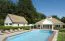 Sunnydream 06 ovaal zwembad, 6,40 x 4,00 meter, inclusief premium filtersysteem, filtermedium, zwembadtrap, zwembadfolie, vloer- en wandvlies, roestvrijstalen hoekverbindingen