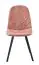 Stoel Maridi 246, Kleur: Roze - afmetingen: 89 x 45 x 55 cm (H x B x D)