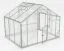 kas - Rucola XL7, wanden: 4 mm gehard glas, dak: 6 mm HKP meerwandig, grondoppervlakte: 6,40 m² - afmetingen: 220 x 290 cm (L x B)