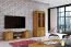 TV-onderkast Kapiti 22 massief geolied wild eiken - Afmetingen: 44 x 148 x 45 cm (H x B x D)