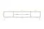 TV-onderkast Timaru 30 geolied massief wild eiken - Afmetingen: 48 x 220 x 40 cm (H x B x D)
