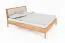Tweepersoonsbed Wellsford 03 geolied massief wild eiken - Lig vlak: 180 x 200 cm (B x L)