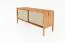TV-onderkast Wellsford 11 geolied massief wild eiken - Afmetingen: 64 x 142 x 46 cm (H x B x D)