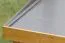 Saunahuis "Terning" SET, kleur: terra grijs, met kachel BIO 9 kW - 276 x 276 cm (B x D), vloeroppervlak: 7,6 m².