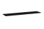 Kongsvinger 59 wandmeubel, kleur: zwart hoogglans / eiken Wotan - Afmetingen: 180 x 280 x 40 cm (H x B x D), met veel opbergruimte