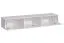 Moderne stijl wandmeubel Balestrand 59, kleur: eiken Wotan / wit - afmetingen: 150 x 320 x 40 cm (H x B x D), met veel opbergruimte