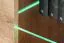Woonwand / kleur: Ribbeck eik / mat zwart / push-to-open functie / incl. LED-verlichting / afmetingen: 320 x 45 x 192 cm / 2 vitrines / 1 TV-onderkast / 1 wandplank