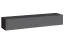 Modern wandmeubel Balestrand 195, kleur: grijs - Afmetingen: 160 x 330 x 40 cm (H x B x D), met LED-verlichting