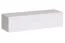 Bovenkast in elegant Balestrand 268 design, kleur: wit / eiken Wotan - afmetingen: 150 x 340 x 40 cm (H x B x D), met LED-verlichting