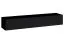 Hangelement in elegant Balestrand 93 design, kleur: Wotan eik / zwart - Afmetingen: 180 x 330 x 40 cm (H x B x D), met 12 legplanken