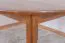 Tisch Kiefer massiv Vollholz Eichefarben Rustikal Junco 235B (rund) - Durchmesser: 120 cm