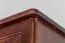 kledingkast massief grenen kleur walnoten , Junco 02 - Afmetingen: 195 x 162 x 60 cm (H x B x D)