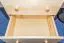 Ladekast /dressoir / nachtkastje massief grenen, natuur Junco 153 - Afmetingen: 55 x 60 x 40 cm (H x B x D)