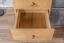 Bureau massief grenen massief houten elzenhout kleuren Junco 185 - Afmetingen: 74 x 138 x 83 cm (H x B x D)