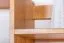 wandrek / hangplank / kubus massief grenen kleur: elzenhout Junco 285 - Afmetingen: 33 x 162 x 20 cm (H x B x D)