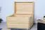 Kist massief grenen, natuur 006 - Afmetingen: 58 x 94 x 55,5 cm (H x B x D)