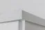kledingkast massief grenen, wit gelakt Columba 04 - Afmetingen 195 x 80 x 59 cm