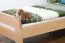 Eenpersoonsbed "Easy Premium Line" K2, massief beukenhout naturel - afmetingen: 90 x 190 cm