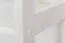 Regal Kiefer massiv Vollholz weiß lackiert Junco 55D - 164 x 50 x 30 cm (H x B x T)